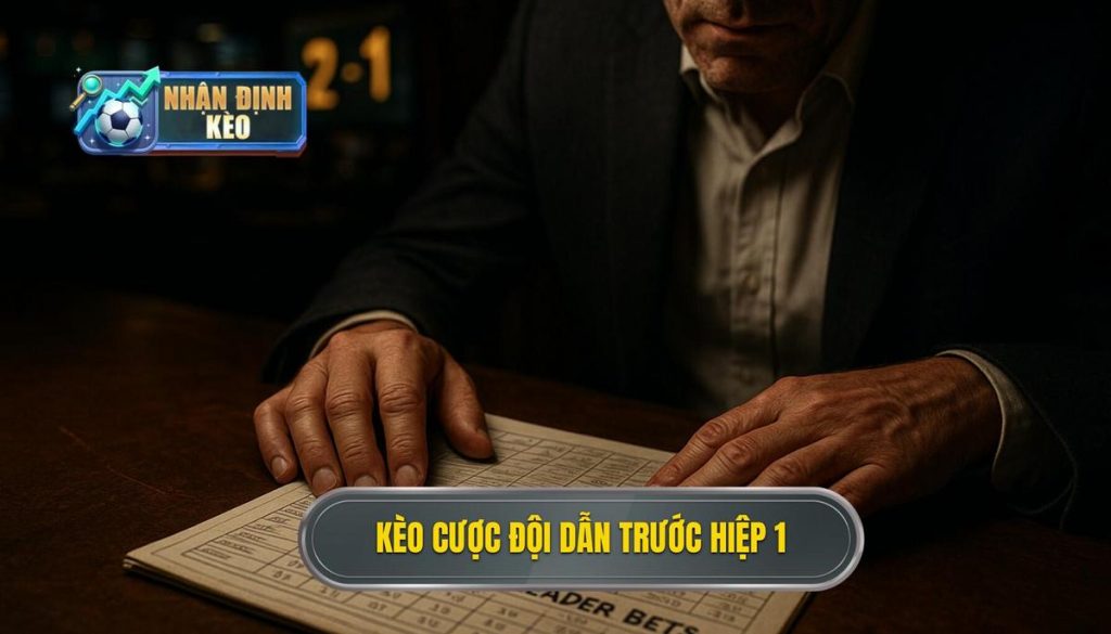 Kèo cược đội dẫn trước hiệp 1