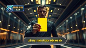 Luật phạt trọng tài 2026 NHẬN ĐỊNH KÈO