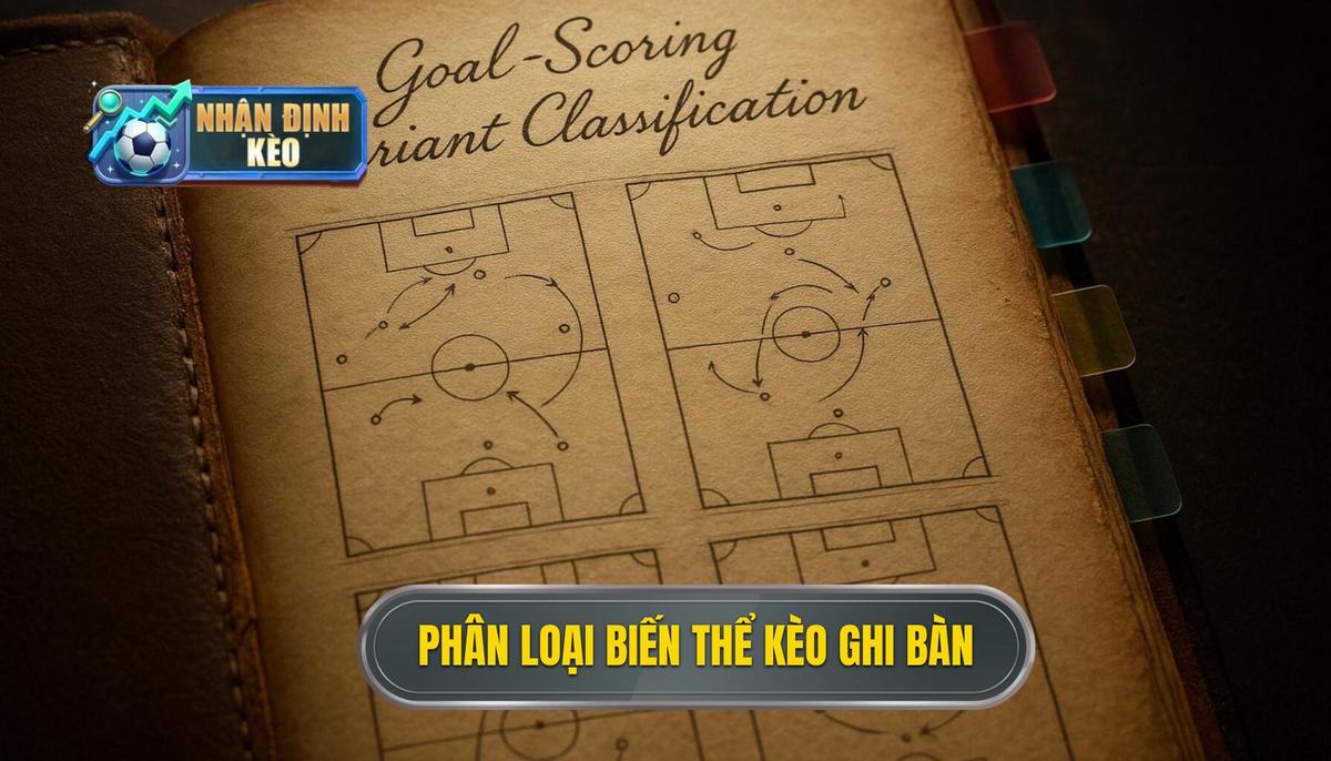 Phân loại các biến thể phổ biến trong kèo cầu thủ ghi bàn