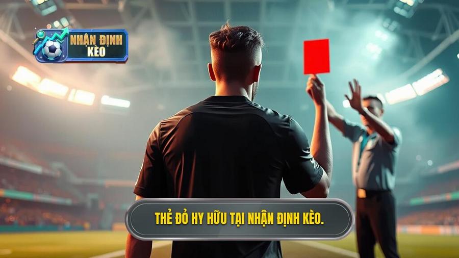 Thẻ đỏ hy hữu tại Nhận Định Kèo.