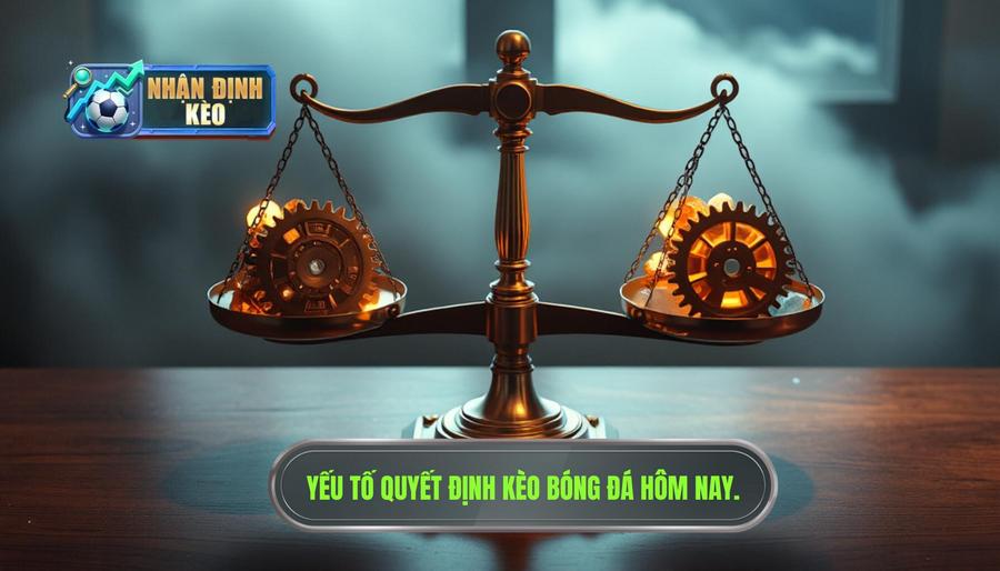 Các yếu tố then chốt quyết định kèo hôm nay đang nghiêng về cửa nào
